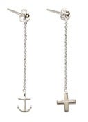 Image of ARIEL EARRINGS - SILVER