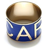 Image of CARLOS BANGLE - BLUE/GOLD