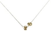 Image of ARGO NECKLACE - SILVER/GOLD