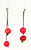 Image of Azaid Earrings Red