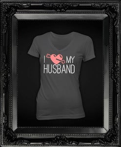 Image of I Love My Husband || Gray