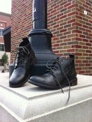 Image of black ankle boot