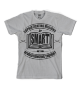 Image of Sophisticating Millions Book Tee in Grey