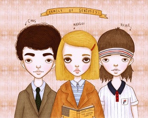 Image of THE ROYAL TENENBAUMS - 5" X 7" PRINT