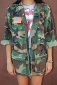Image of Spiked Camo Jacket