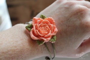 Image of Garden Rose Cuff Bracelet