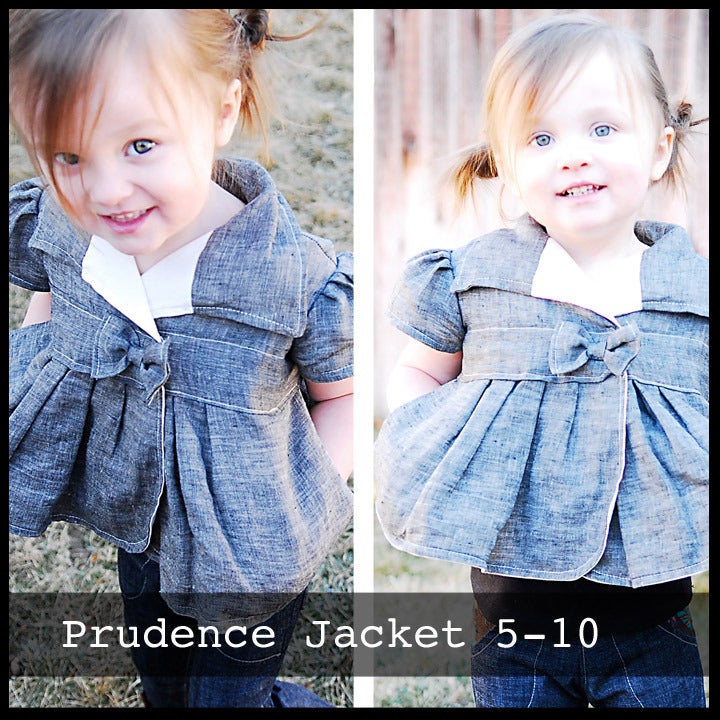 Prudence Jacket Sizes 5-10 Image of Prudence Jacket Sizes 5-10