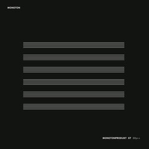 Image of Monoton - Monotonprodukt 07 2LP (dsr034LP) - fifth pressing limited black vinyl