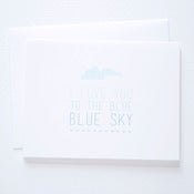 Image of To the Blue Sky Card