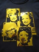 Image of GOLDEN GIRLS INSPIRED T-SHIRT IN GOLD FOIL