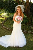 Image of MAXINE-2 tier Flyaway Veil