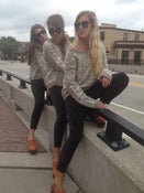 Image of sweater by free people..spun with bits of shiny