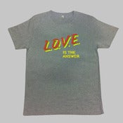 Image of Erol Alkan "L.O.V.E. Is The Answer" Grey T-Shirt