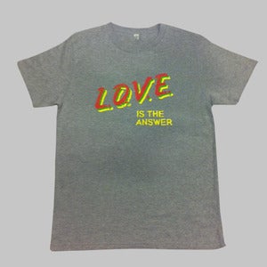 Image of Erol Alkan "L.O.V.E. Is The Answer" Grey T-Shirt