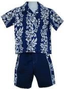 Image of Boys Polynesian Design Short Set