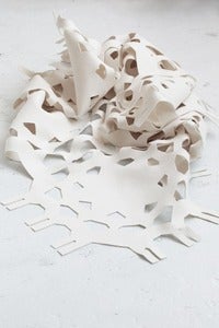 Image of Lace Felt Throw