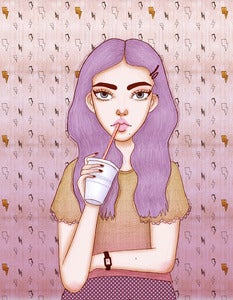 Image of LILAC DREAM - 5" X 7" PRINT