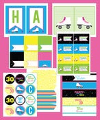 Image of Roller Skate Birthday party Collection
