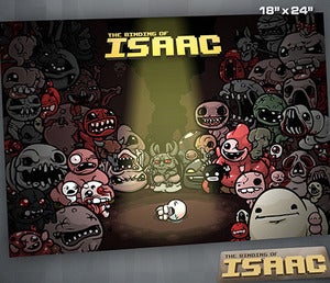 Image of Signed -  Binding of Isaac Poster