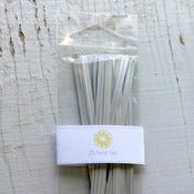 Image of Silver twist ties