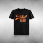 Image of Dormant Tee - Black/Orange