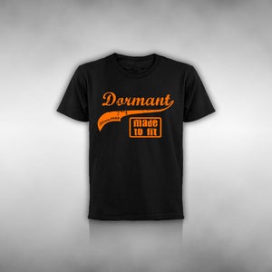 Image of Dormant Tee - Black/Orange