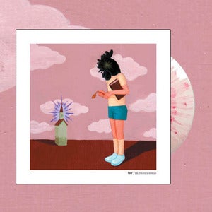 Image of Toe - The Future Is Now 10" vinyl (white/black)