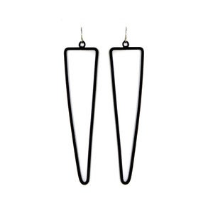 Image of Triangular Line Earrings