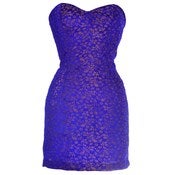 Image of 40% OFF! Blue Midas Jacquard Mini Dress