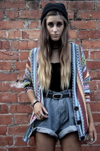Image of Aztec Print Cardigan