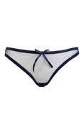 Image of  See through navy knickers-panties 