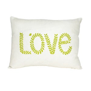 Image of a love cushion.