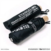 Image of FILTER017 X  EVANGELION -  ANGELS POLKA DOT FOLDING UMBRELLA 