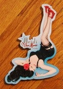 Image of Heidi Van Horne - Acrylic PINUP MAGNET - Blue