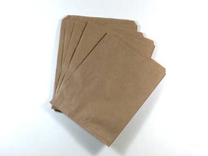 Image of Kraft Flat Paper Bags