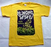 Image of MUNICIPAL WASTE - Massive Aggressive YELLOW T-Shirt