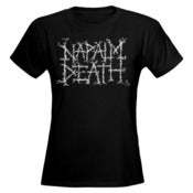 Image of NAPALM DEATH - Logo GIRLY T-Shirt