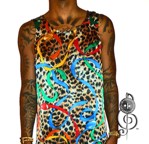 Image of King Cheetah Silk Tank