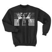 Image of Drop Bars Not Bombs / Black Crewneck