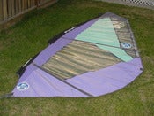 Image of North Sails Quattro 4.5m windsurfing Sail ,Luff= 4.10m , Boom= 1.55m