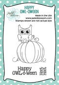 Image of Happy OWL-o-ween (2x3) ~ Peachy