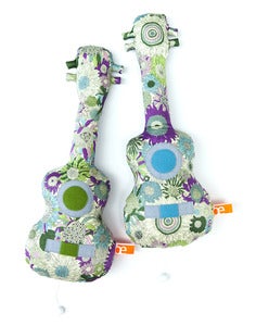Image of Petit ukulélé boîte à musique * modèle "Tournesols"