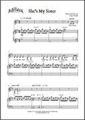 Image of She's My Sister (Digital Sheet Music)