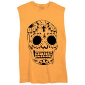 Image of Skull (orange) 