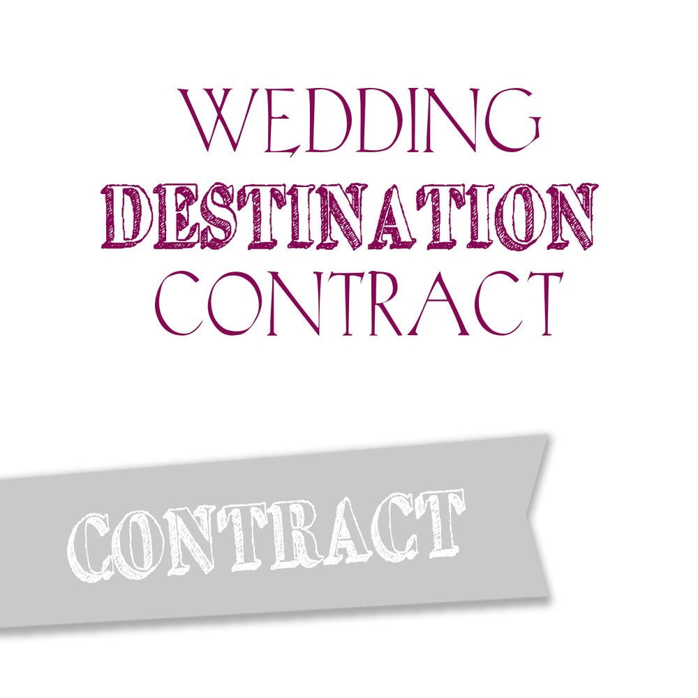 Wedding Contract Template
