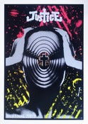 Image of Justice - Bestival 2012 - Silkscreen Poster 