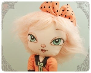 Image of Imaginary Friend ~ Fairy Tale Cloth Doll handmade by the Filigree 