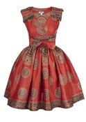 Image of Lab Shirt Dress (Fusion Orange)