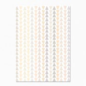 Image of Pale Triangles Postcard