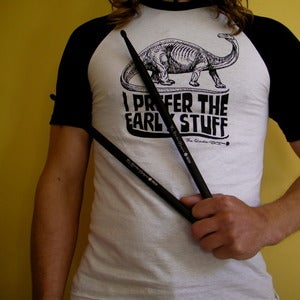 Image of BLACK STICKS OF ROCK - Simon Oldham Signature Drum Sticks